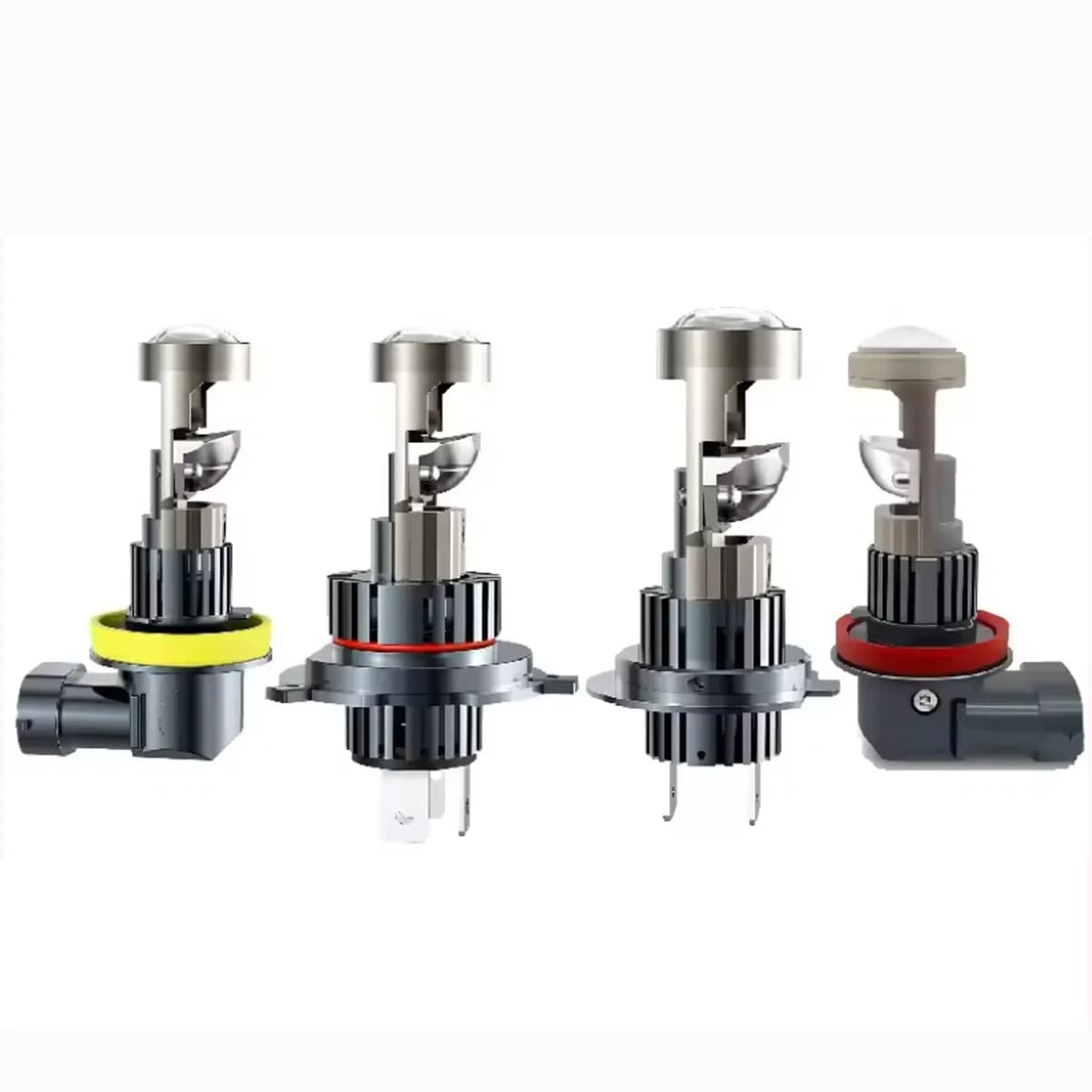 2 pezzi H4 H7 LED lente laser 1:1 proiettore LED wireless 9005 9006 HB3 H11 HB4 faro per auto Plug & Play Mini lente proiettore fendinebbia