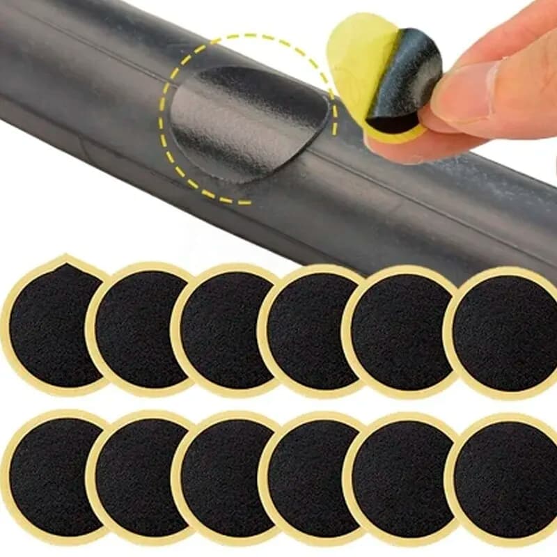 Glue Free Bicycle Tire Repair Patches Quick Tyre Fix Self Adhesive Repair Patch Tool Portable Maintenance Accessory for Mountain