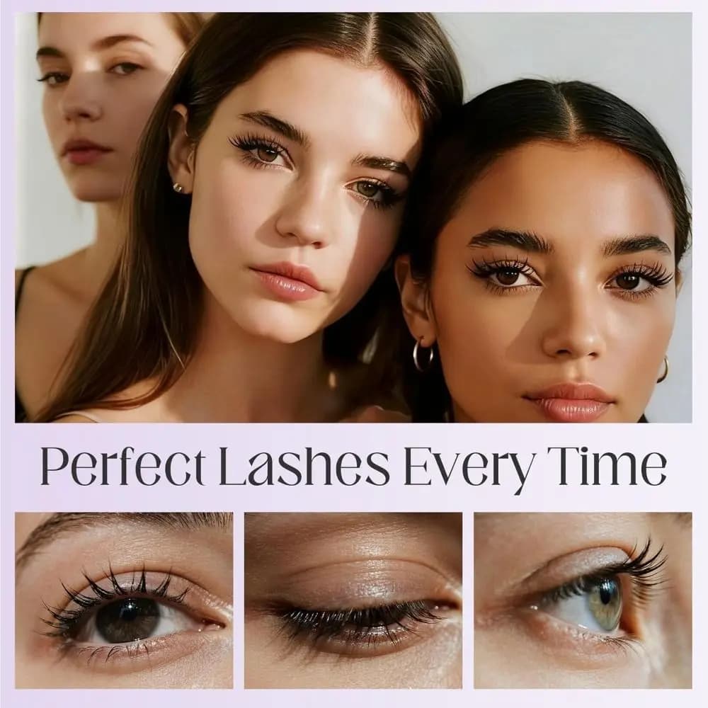 Ciglia Finte Voluminose Naturali Lunghe Fatte a Mano 3D in Finto Visone Cruelty-Free Strumenti per Trucco Occhi Extension Ciglia
