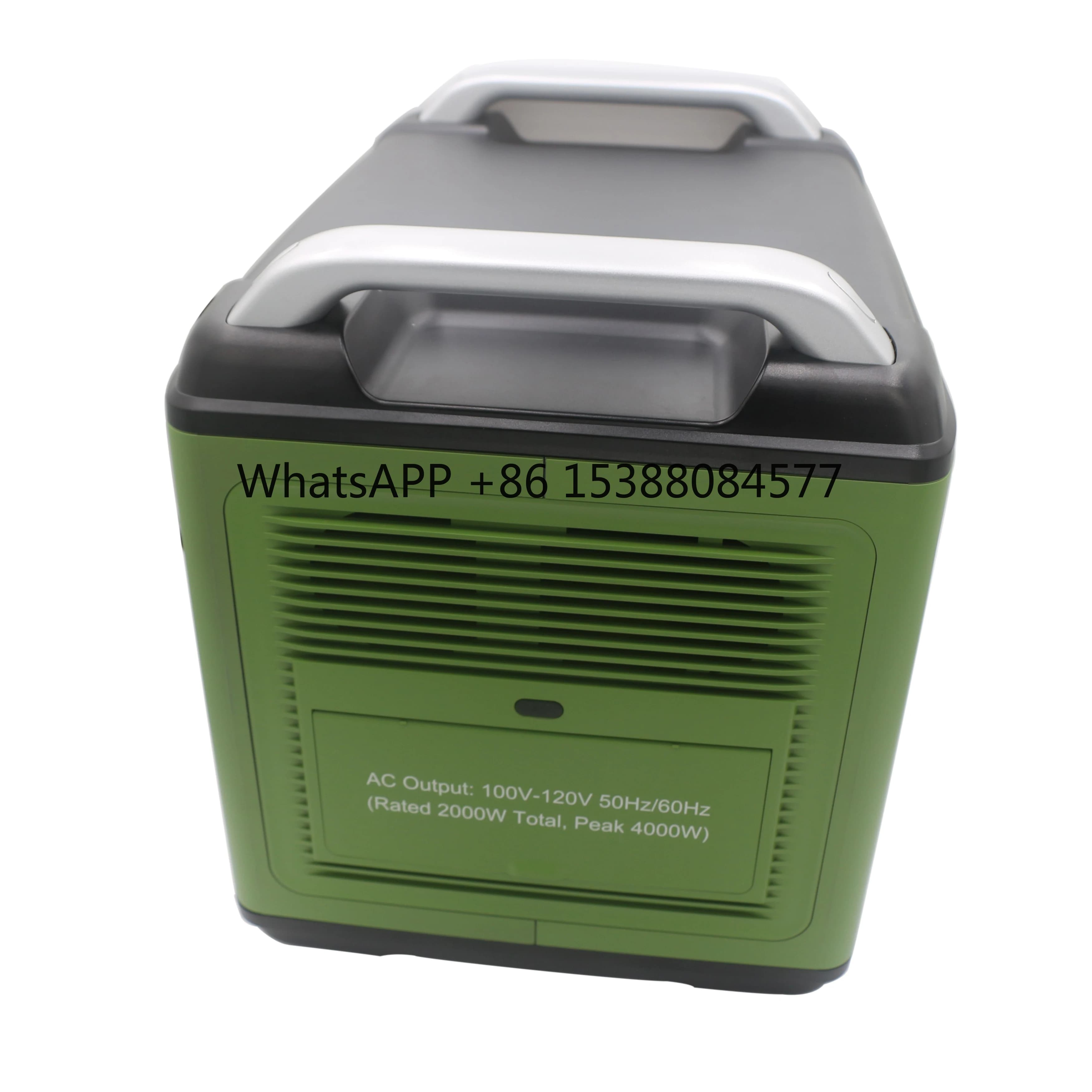 Generatore elettrico portatile ricaricabile 220v Stazione di energia idroelettrica al litio con ricarica solare 6000w con pannello solare