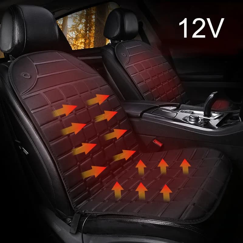 1 pc 12 V heated car seat cushion lining heating car seat cushion warm electric car seat cushion keep warm universal cushion in winter