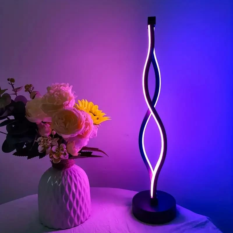 1 pz lampada nordica lampada da comodino camera da letto personalità creativa minimalista lampada per atmosfera artistica