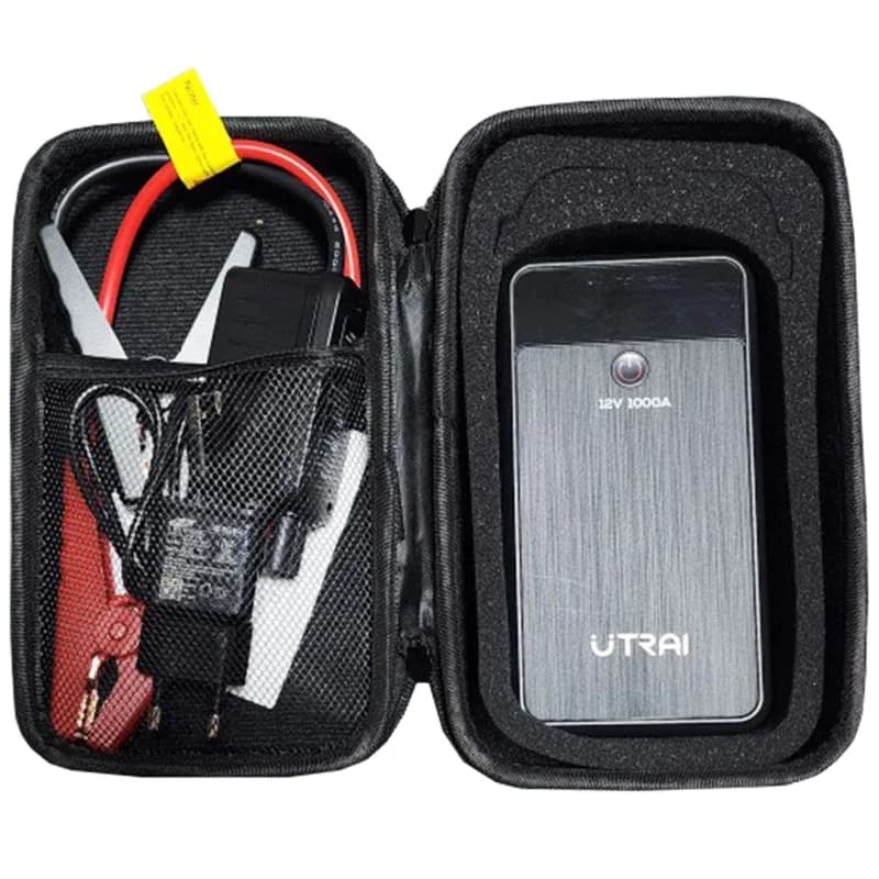 Custodia da viaggio protettiva rigida in EVA per UTRAI 8000mAh Car Jump Starter Power Bank 12V Dispositivo di avviamento automatico Batteria booster per auto 1000A