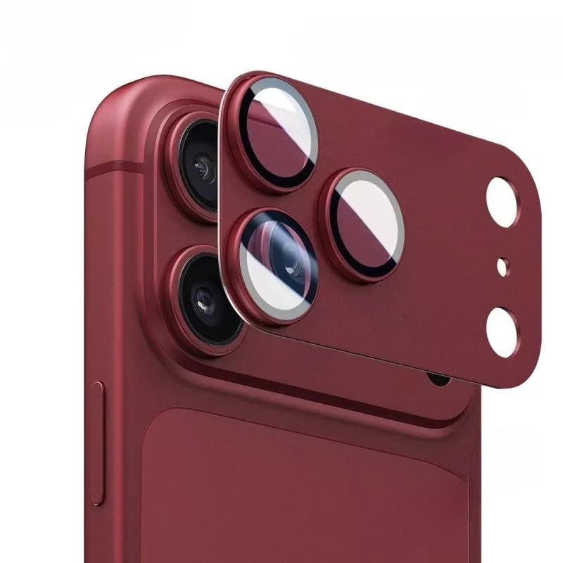 Lens Camera Protector For iPhone 18 Pro Max 18Pro 18ProMax Metal Ring Camera Protectors Armor Lens Tempered Glass Film Cover