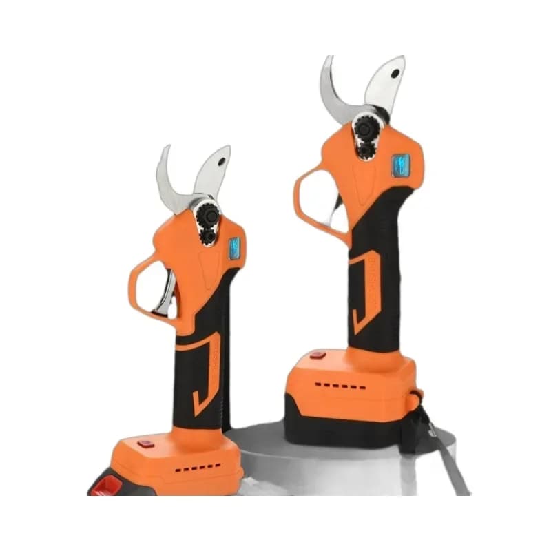 Portable pruning shears with lithium battery