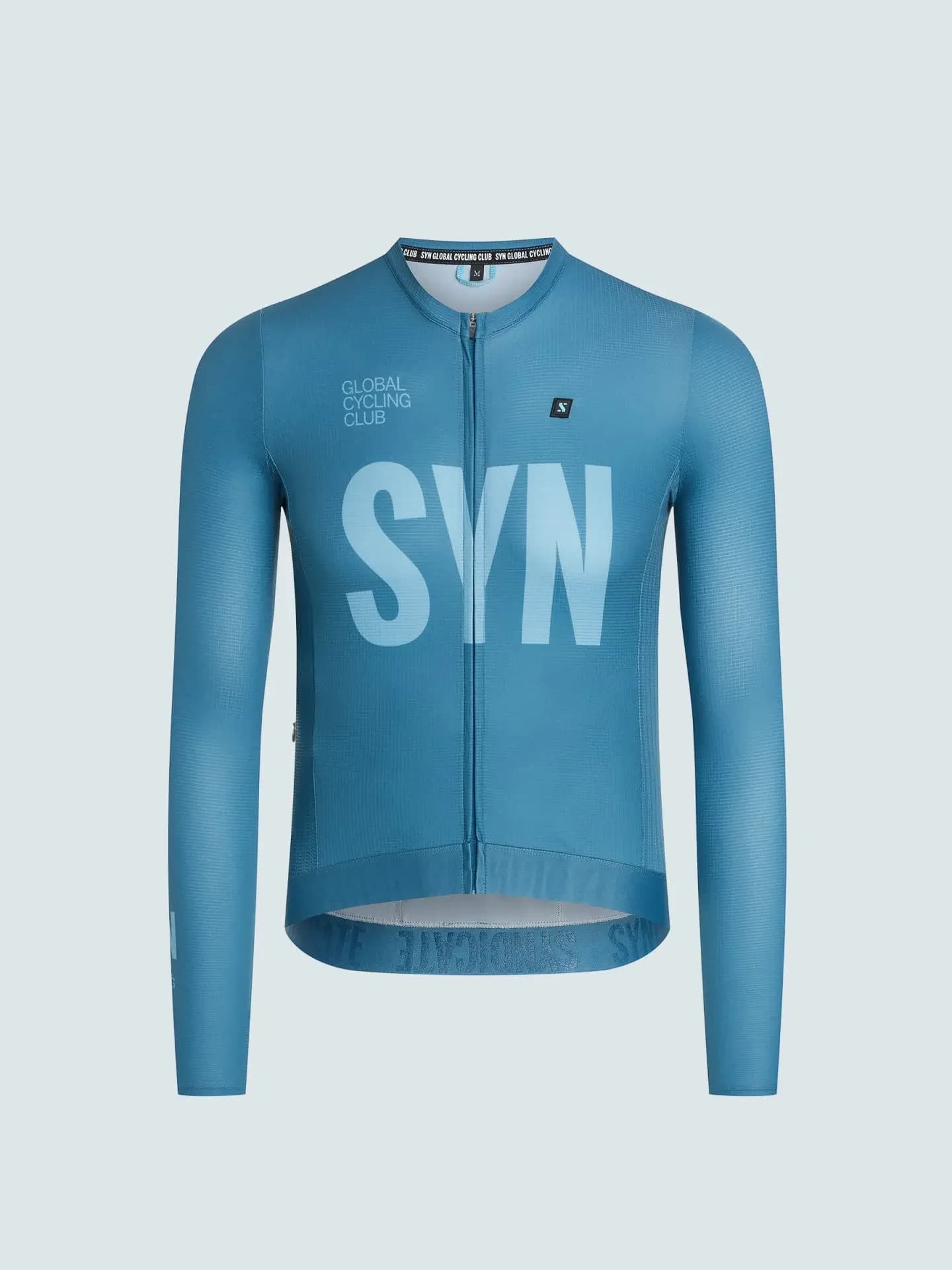 SYN Men's cycling jersey autumn and winter road bike cycling long sleeved top Polyester fiber fabric bicycle sportswear