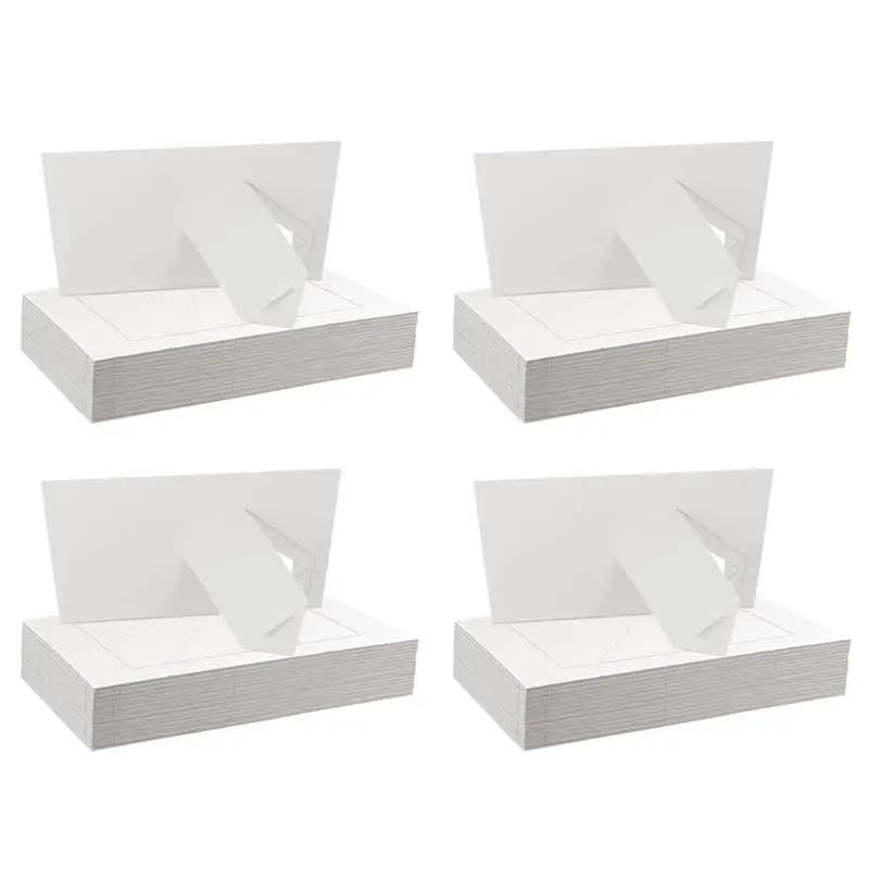 120 Pack Paper Picture Frames For 4 X 6Inch Photos, Standing White Cardboard Photo Frames With Easel DIY Crafts Frame New