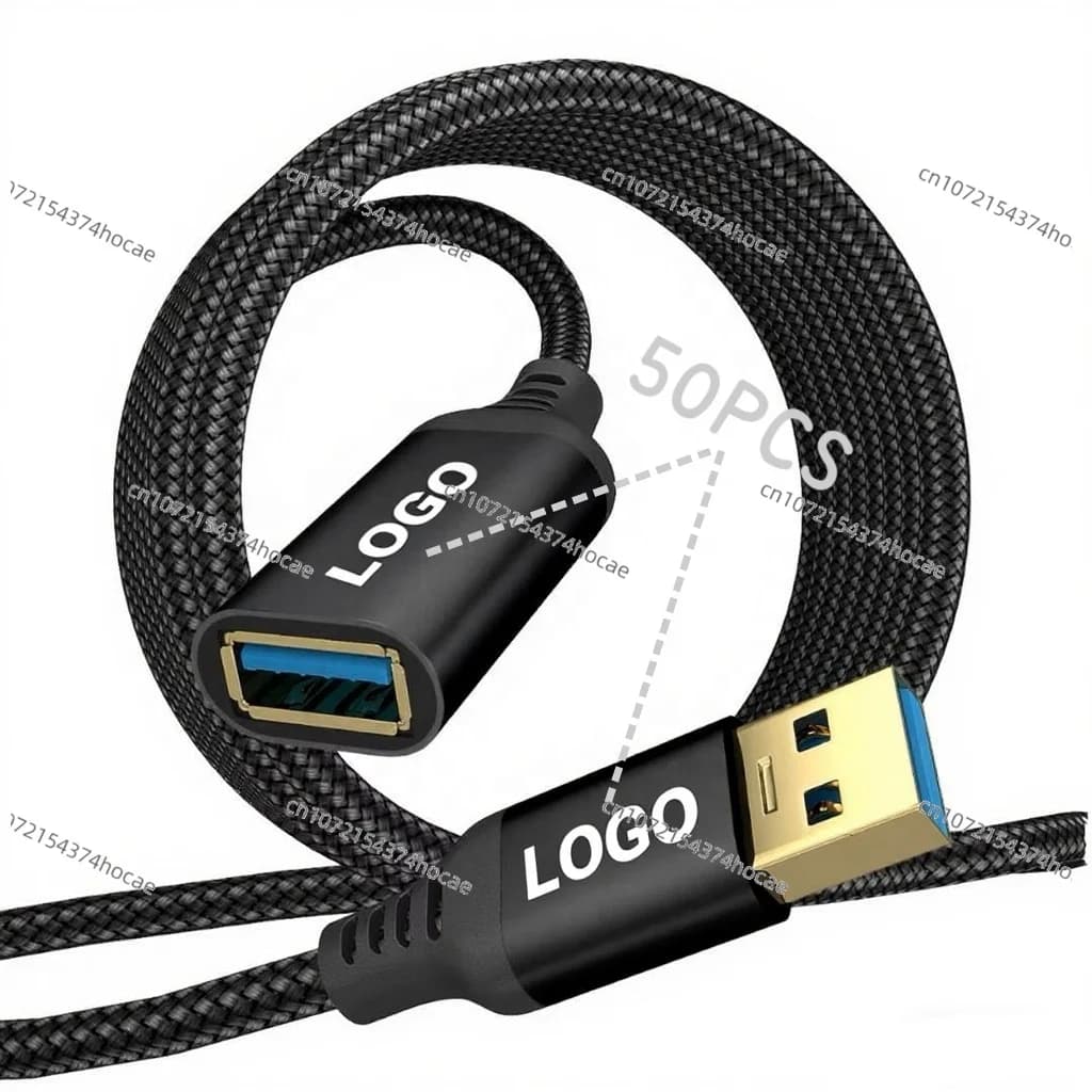 USB 3.0 3 m extension cable type male extension cable and female data transmission cable for computer woven nylon 5 Gbps