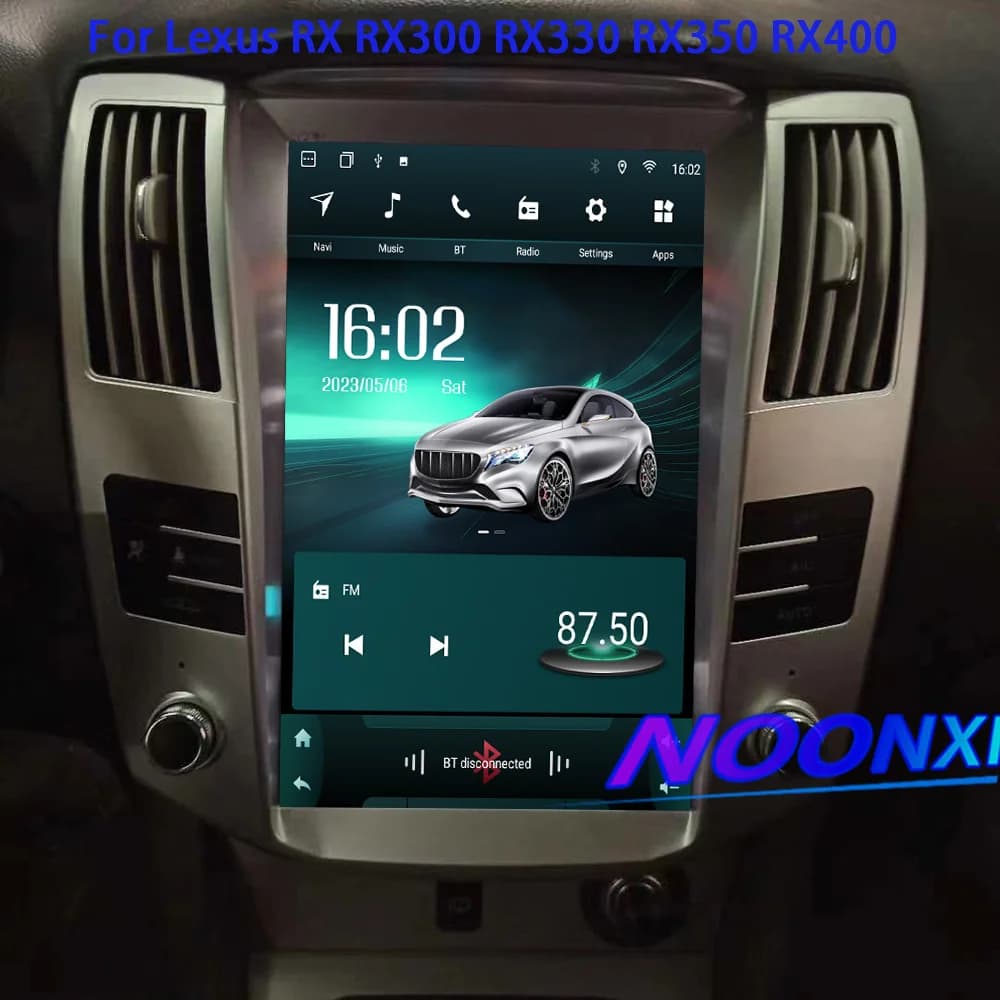 12.1 "per Lexus RX RX300 RX330 RX350 RX400 2004 2008 Toyota Harrier Android autoradio lettore Video multimediale GPS schermo CarPlay