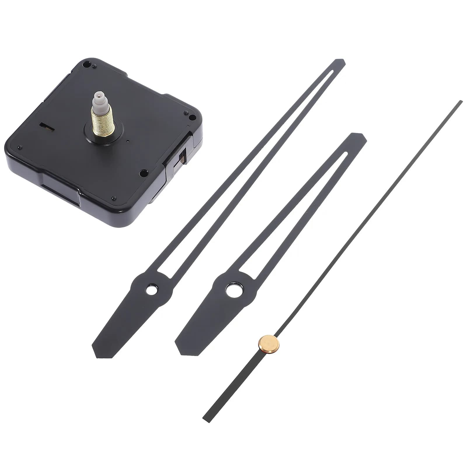 1Set DIY Quartz Clock Movement Kit Includes Hands Silent Reliable Clock Mechanism for Crafting Custom Wall Clocks Repair