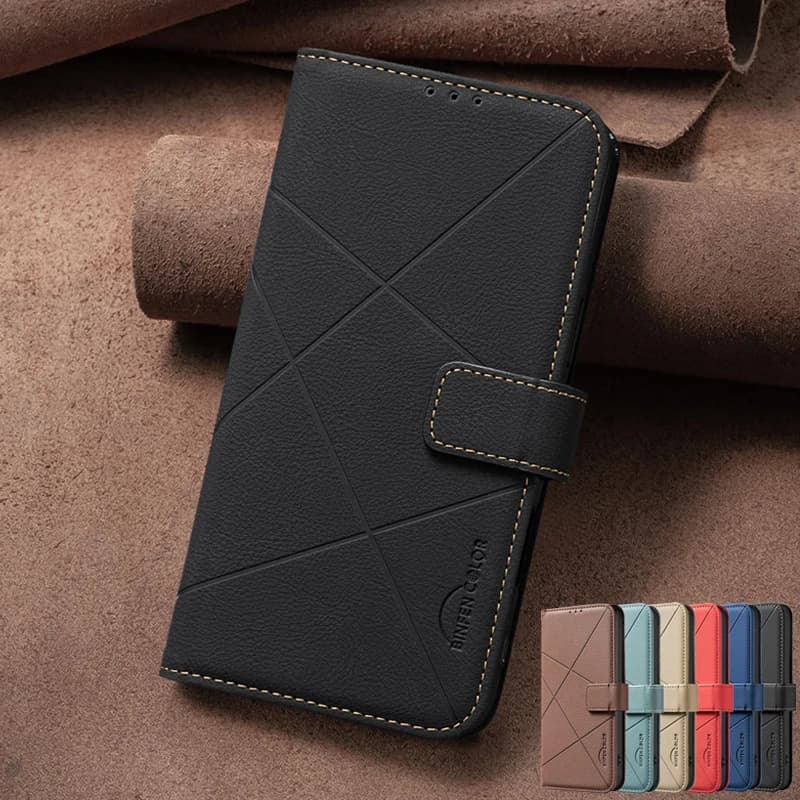 Custodia a portafoglio con blocco RFID per Motorola MOTO G06 G86 Power G56 G66Y G66J 5G Coque Custodia in pelle per telefono Proteggi Fundas