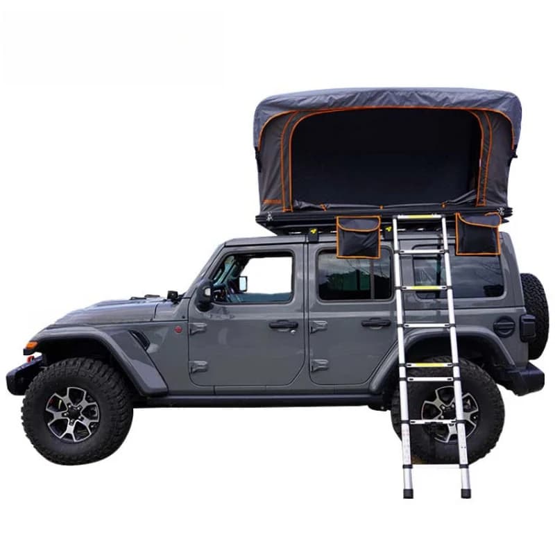 Waterproof Aluminum Rooftop Tent for 1-2 People, Large Space, Ideal for 4WD Camping