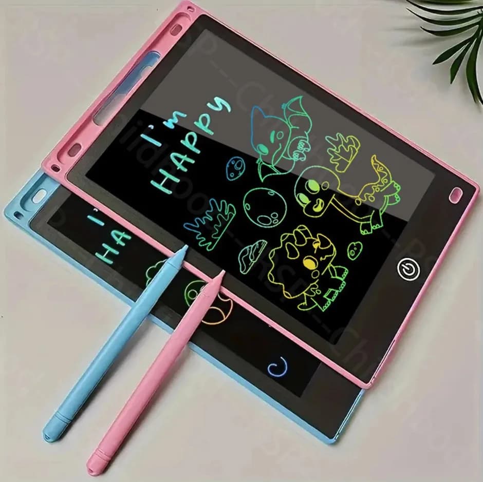 1 tablet LCD da 8,5 pollici per bambini, lavagna da disegno con stilo - NUOVO