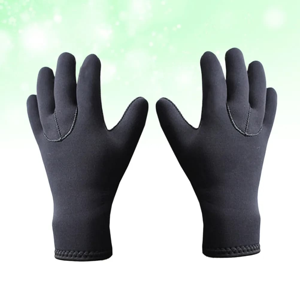 1 paio di guanti da immersione antiscivolo in neoprene da 3 mm, guanti antiscivolo per snorkeling, nuoto, protezione delle mani, per pesca, kayak