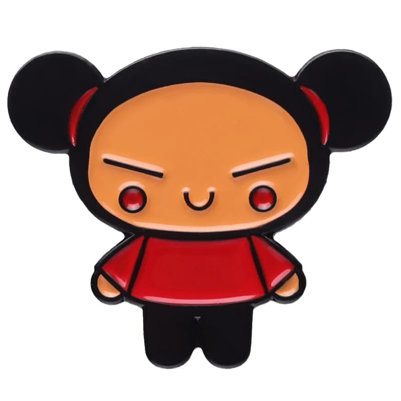 Personaggio dei cartoni animati spilla smaltata spilla ragazza distintivo personalizzato bavero vestiti zaino maglione accessori regali all'ingrosso