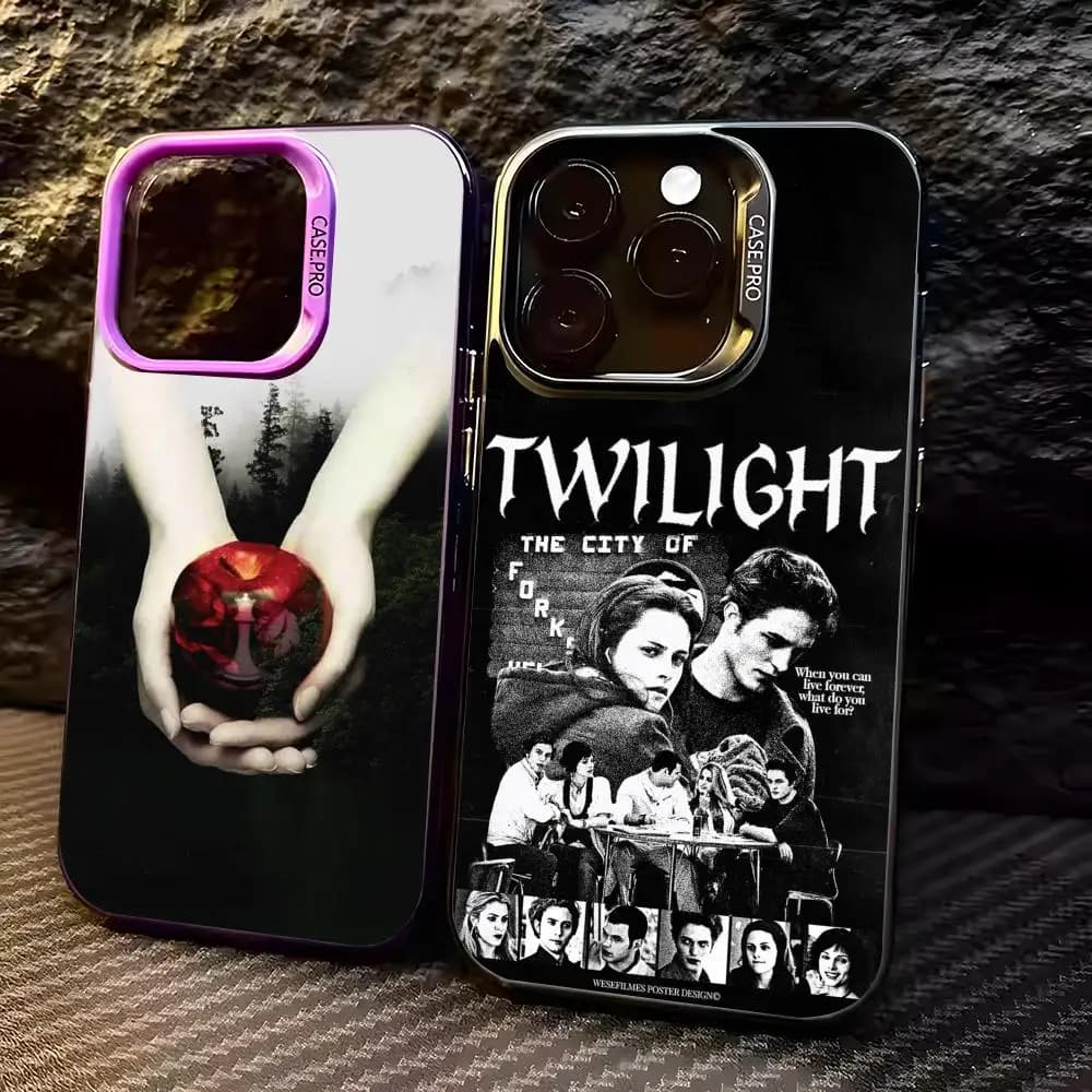 Movie T-TwilightS Phone Case For iPhone 17 16 15 14 13 12 11 Pro Max Air Matte Anti-Slip Shockproof Protective Cover