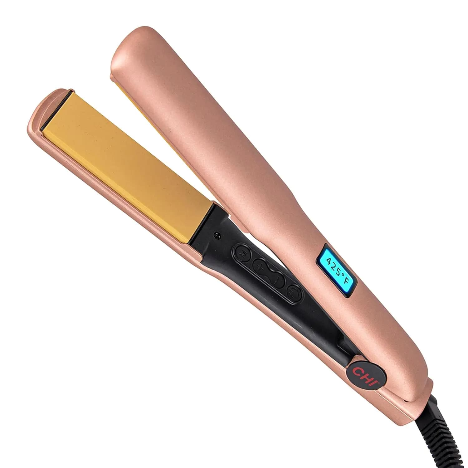 Hair Plate with Floating Ceramic Tiles, Quick Heating, 1.25 Styling Tool for Liscia Finish with On/Off Switch