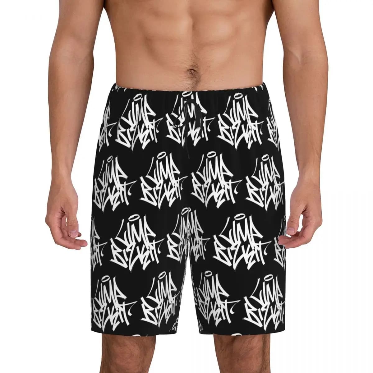 Pantaloncini da Pigiama Personalizzati Limp Bizkit per Uomo, Abbigliamento da Notte, Pantaloncini Comodi per Dormire