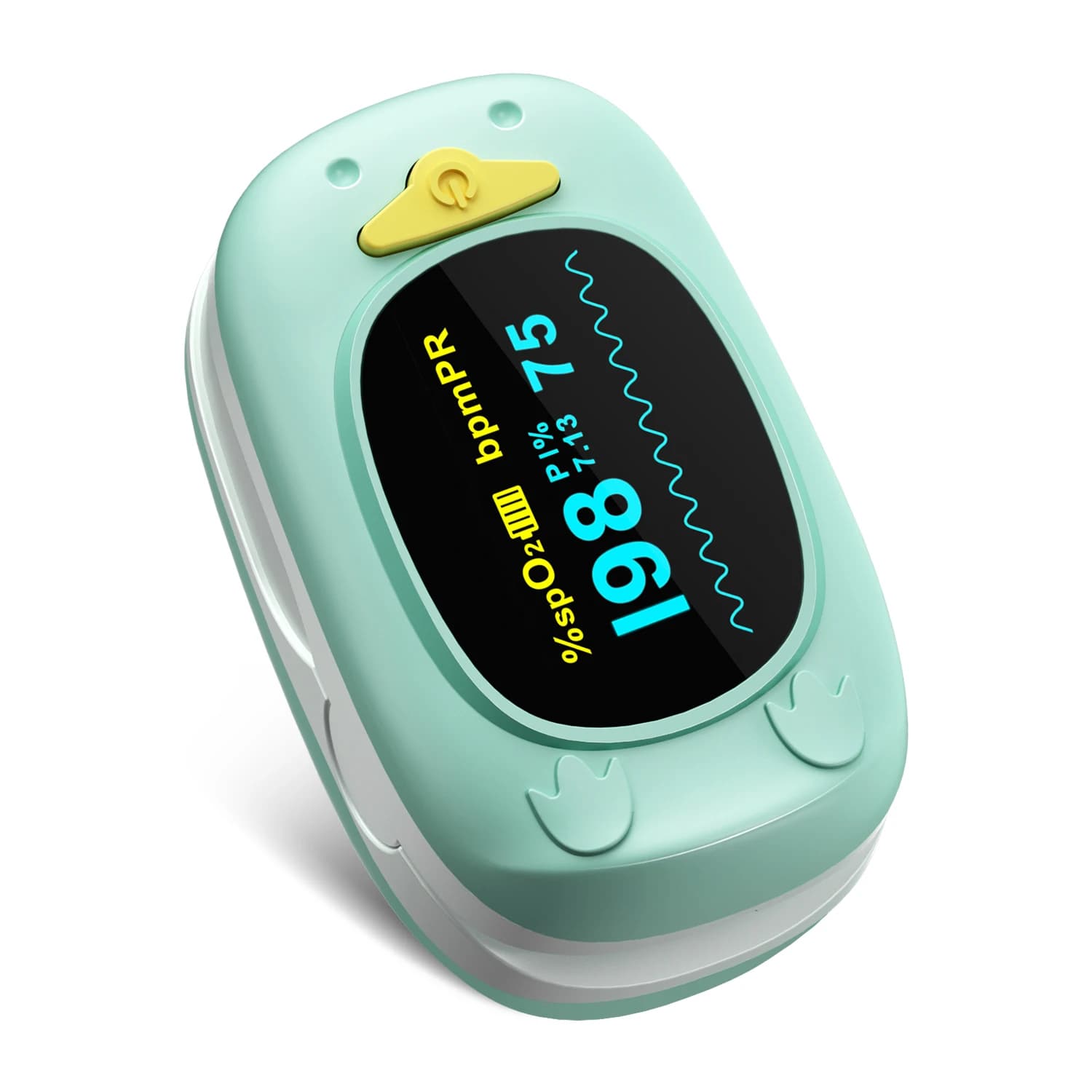 HealthTree Baby Pulsossimeter Pediatric Oximeter De Dedo SpO2 PR PI Children's Pulsioximeter Children Portable
