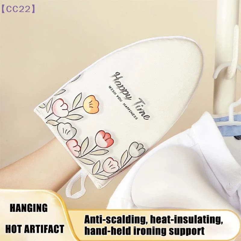 【CC22】1/2 Pezzi Mini Guanti Isolanti Antiscottatura per Ferro da Stiro, Resistenti al Calore, per Uso Domestico {C}