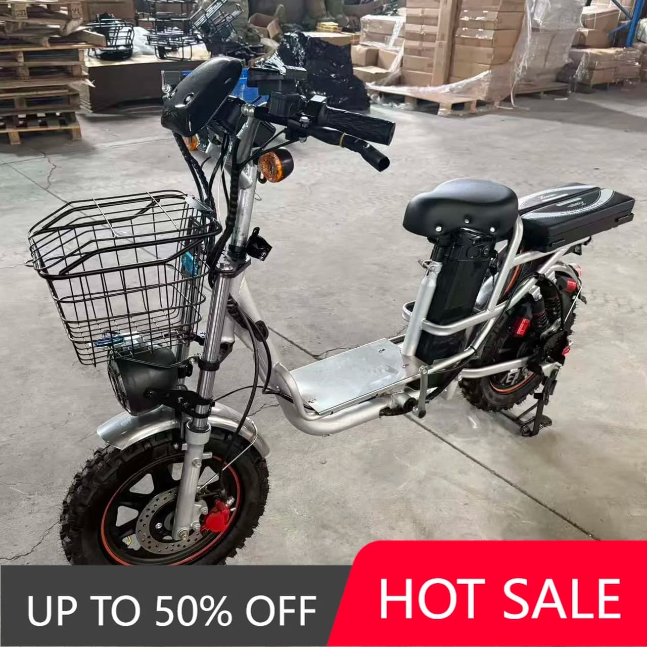 QQW Youyuan YLP Foldable Ebike Mountain Lithium Battery Bicycle Electric Bicycle Series Up to 100km 2 Wheels Food Delivery Moped