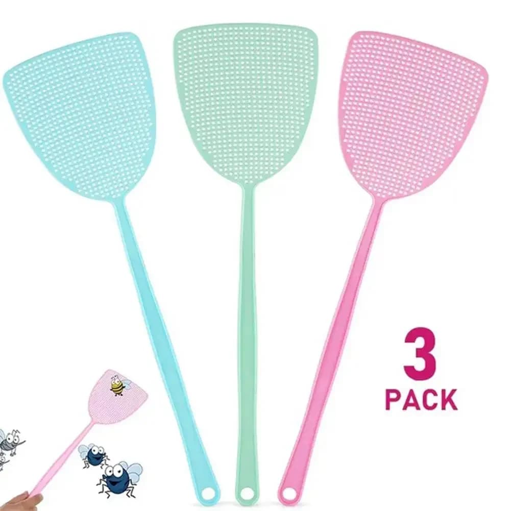 New Thickened Plastic Fly Swatter For Mosquito Insect Pest Control Home Kitchen Accessories