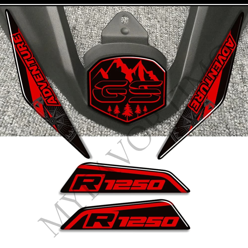 For BMW R1250GS R 1250 GS R1250GSA ADV GSA Adventure Motorcycle Front Fairing Body Shell Stickers Decals
