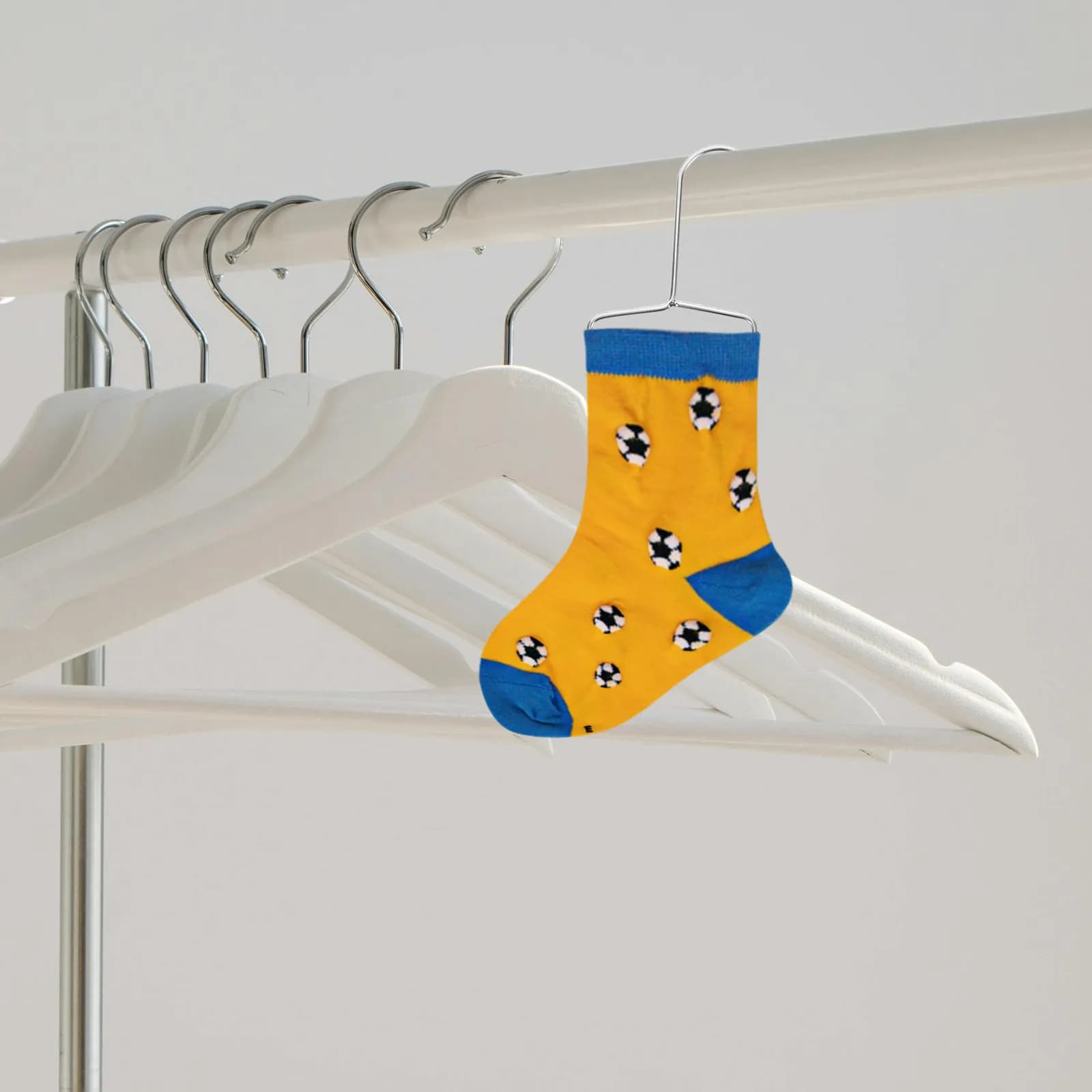 2Pcs Metal Sock Display Rack Multifunctional Sock Blocker Knitting Dryer Holder Stainless Steel Shaping Hanger 27x13cm