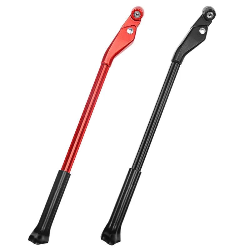 Supporto per piede per mountain bike Treppiede a sgancio rapido Supporto per bicicletta in lega di alluminio Staffa per calcio per auto Supporto laterale per sport all'aria aperta