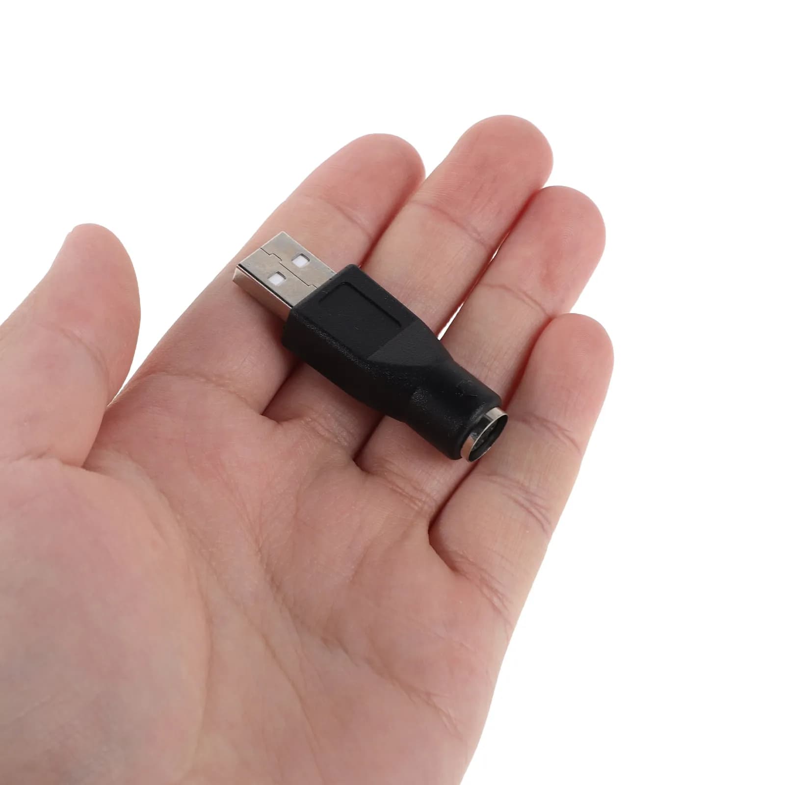 10Pcs USB Male to Female Adapter Keyboard Mouse Converter Portable Compact Office Work Gaming Desktop Laptop USB Adapter