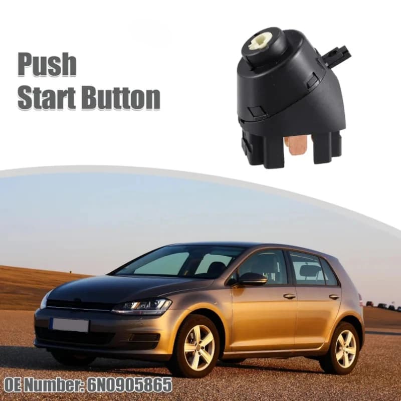 Interruttore di accensione per auto in plastica e metallo 6N0905865 per VW Golf MK3 Caddy Passat Polo Transporter per Seat Arosa Cordoba