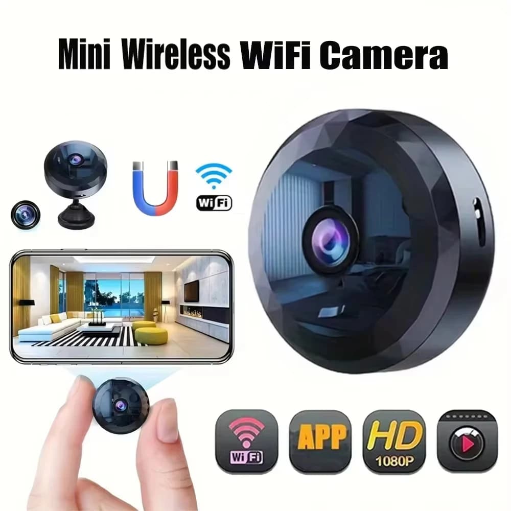 Nuova telecamera wireless A11 Mini monitoraggio WiFi Telecamera di sicurezza video HD 1080P Telecamera di rilevamento del movimento con batteria ricaricabile