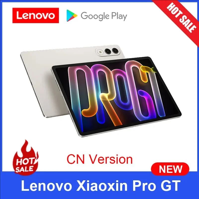 Tablet Lenovo Xiaoxin Pad Pro GT 2025 CN Rom 128/256 GB Snapdragon 8 Gen3 Display LCD 11.1' 144Hz 3.2K 13MP Ricarica 68W 8860mAh