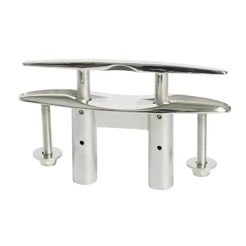 316 Stainless Steel 5 Inch 6 Inch 8 Inch Heavy Dock Pop up Rope Foldable Boat Dock Cleats Boat Accessories Marine