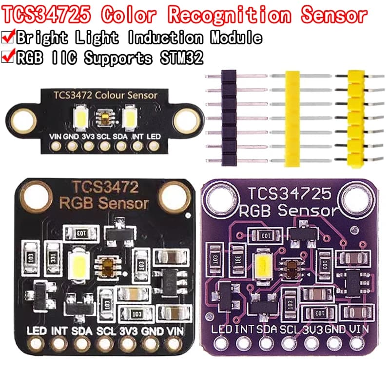 TCS34725 Color Sensor Recognition Module RGB IIC Development Board for Arduino STM32