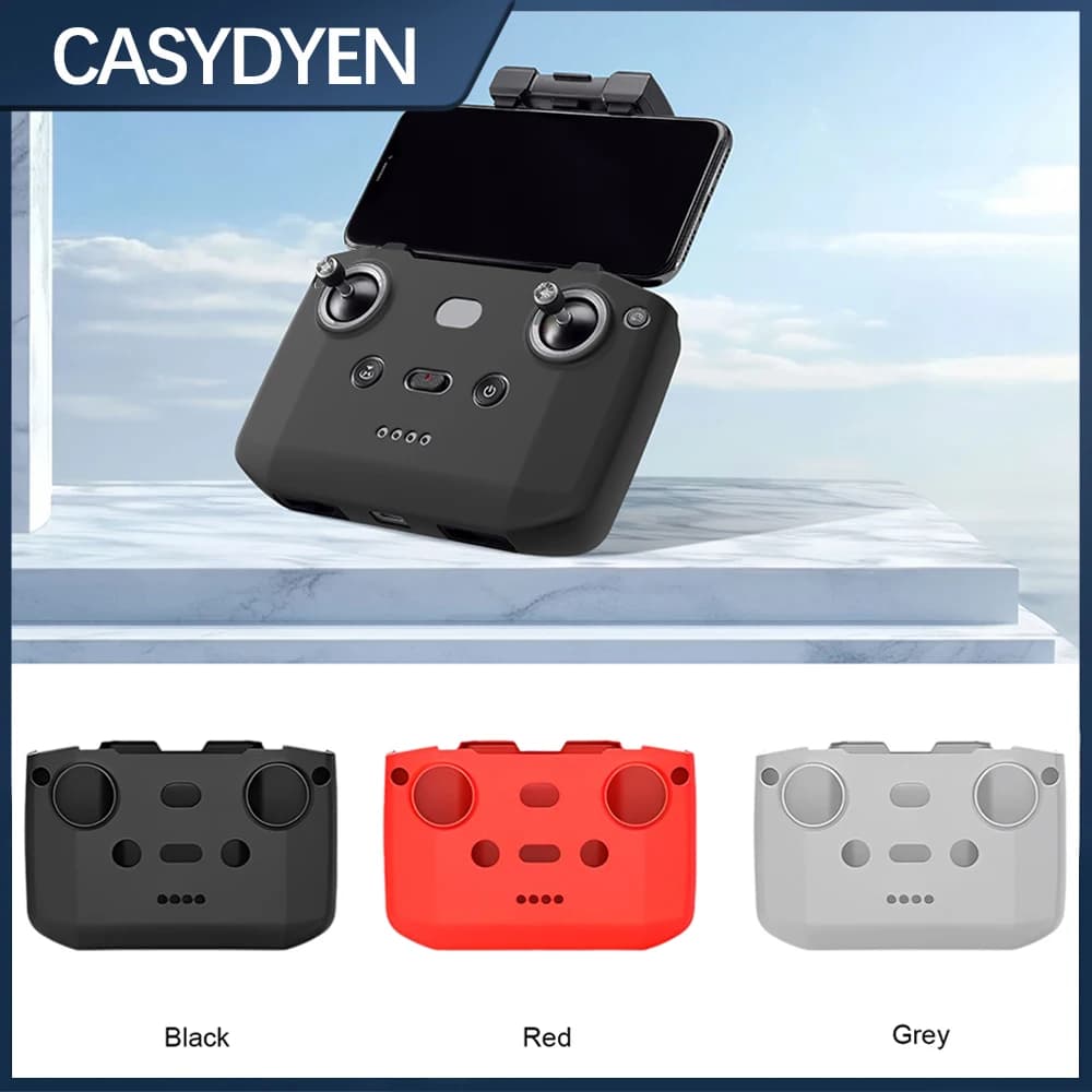 Custodia in silicone per DJI Custodia protettiva antigraffio per RC-N1 Mini/2/3/3 Pro/Mavic 3 Pro/Air 2 Accessori antipolvere