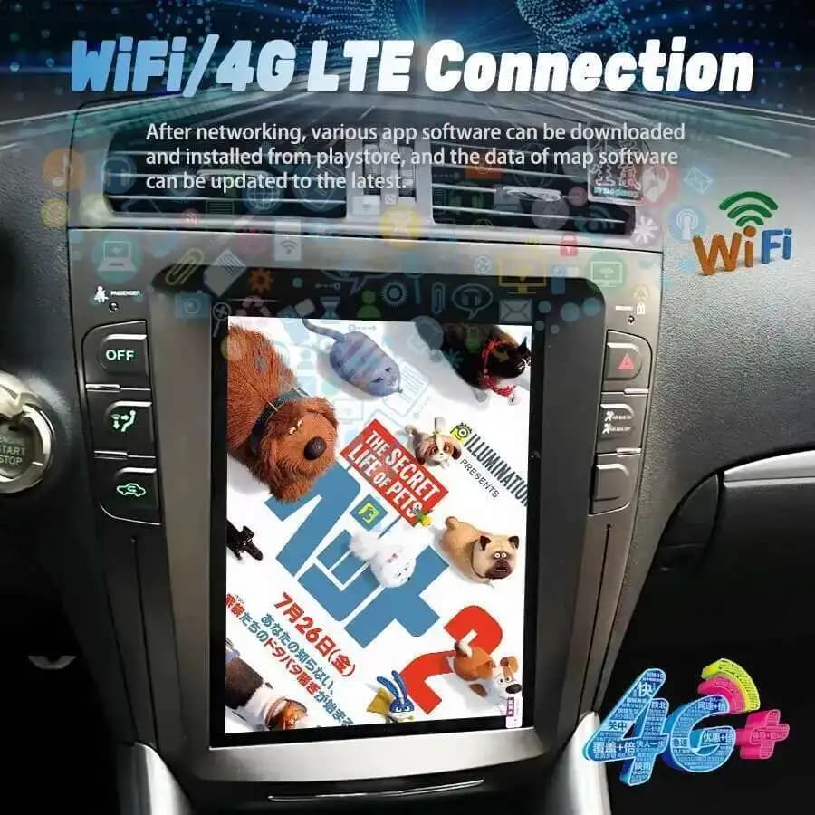 10.4 "Android15 Autoradio Per Lexus IS250 2009 2007 2010 IS220 Automotive Multimedia Schermo Carplay Bluetooth No 2din Dvd