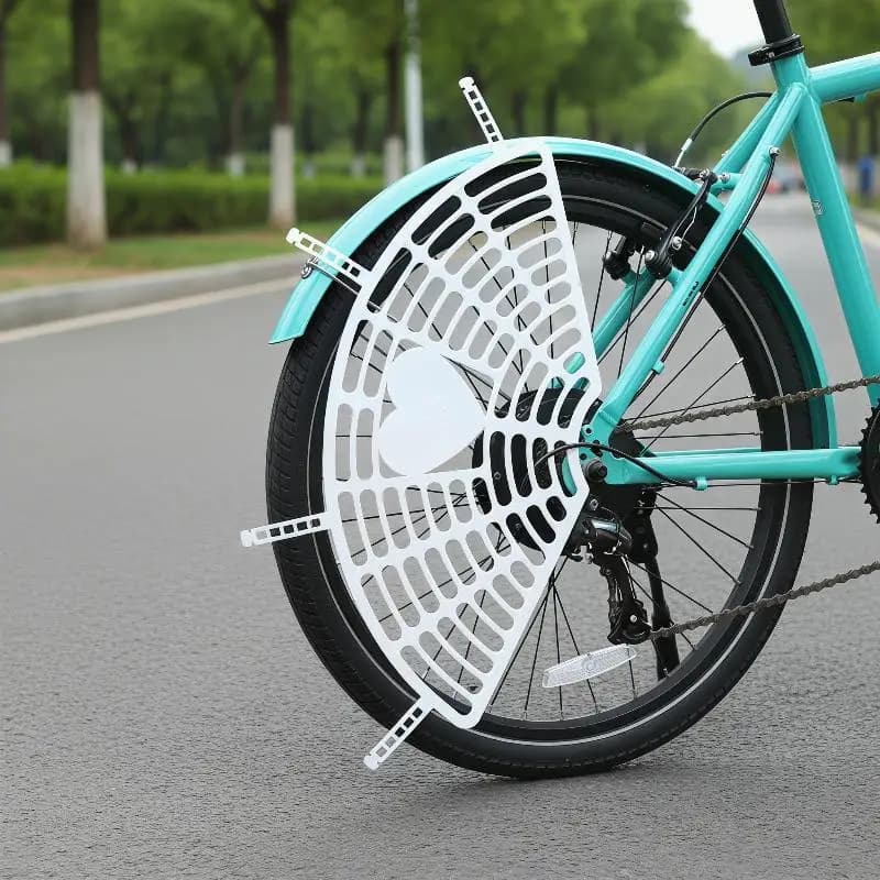 Kids Bicycle Rear Seat Foot Safety Net Protection Guardrail Against Wheel Spokes Children Legs Care Cycling Safety Mesh