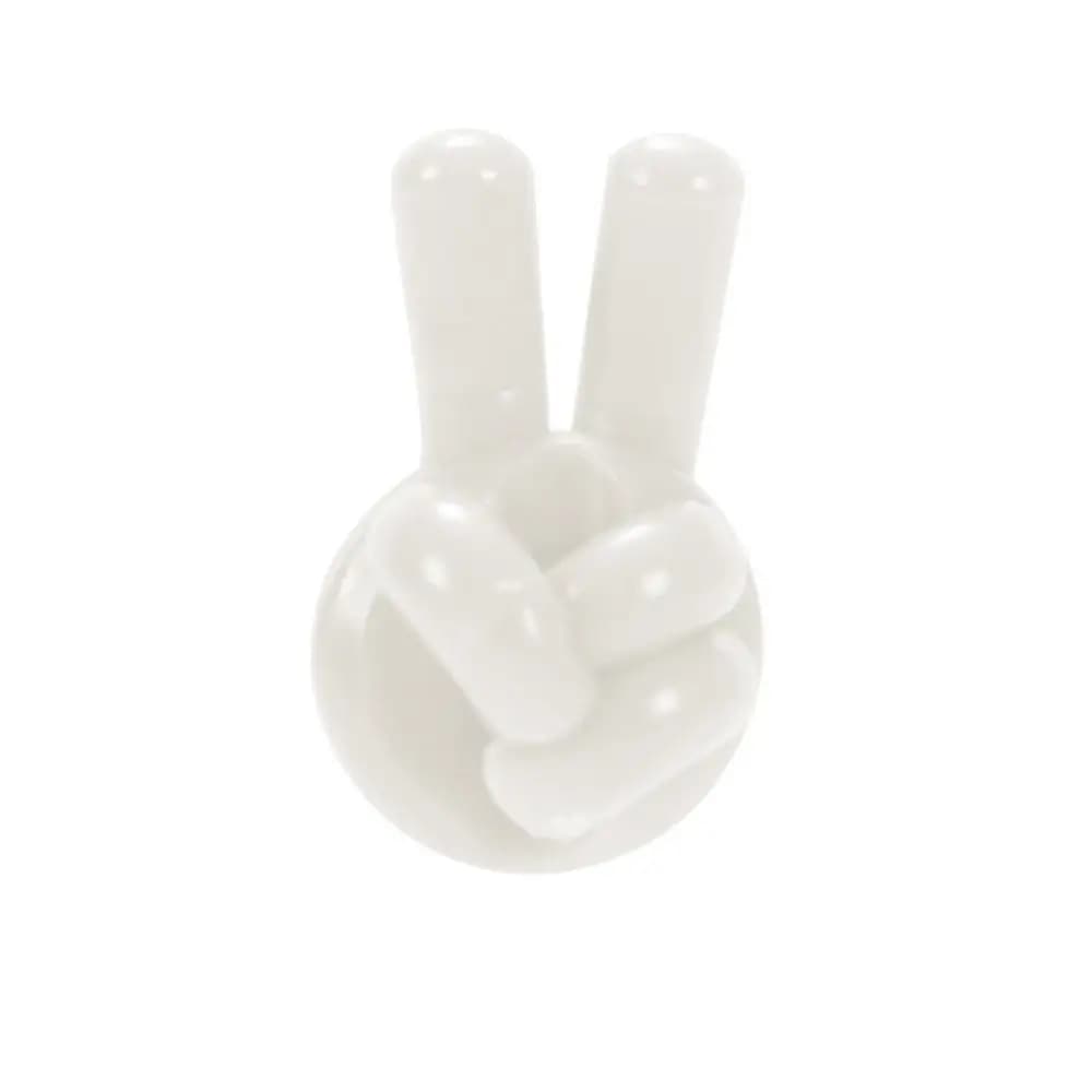 PVC Creative Thumb Cable Organizer Thumb Cord Holder Self-Adhesive Thumb Wire Holder Storage Ins Desktop Tidy Data Cable Clips