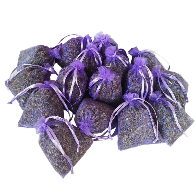 Natural Lavender Dry Flowers Envelopes 25 g/borsa - Deodorant for car for home wardrobe Perfume for interior Aromatherapy