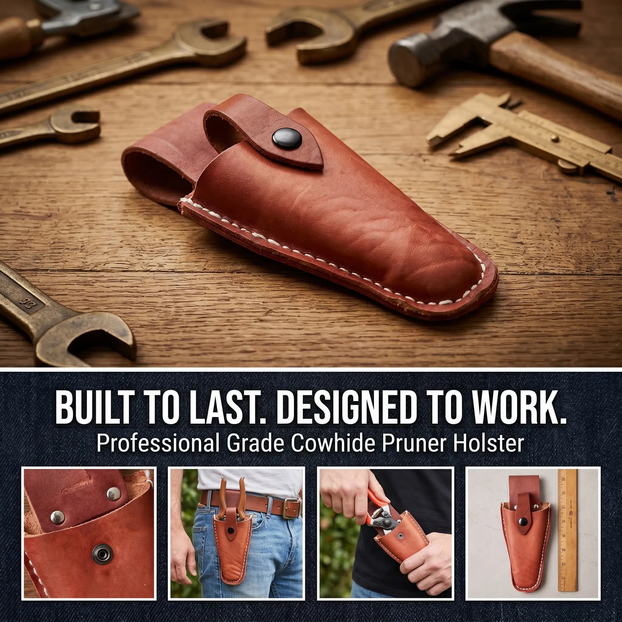 Pruning Shear Bag Random Color Professional Scissor Pouch Tool Belt Holder Garden Cutter Case Pruner Pruner Cover