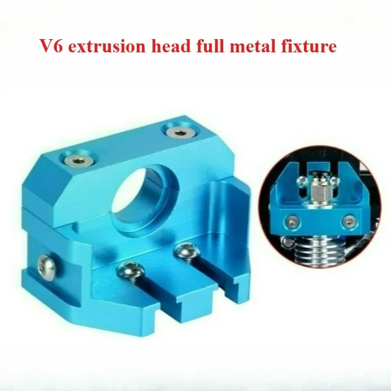3D Printer Parts FOR Ender Modified E3d V5/V6/Volcano/Mosquito/Feilong Hot End, Full Metal Fixture