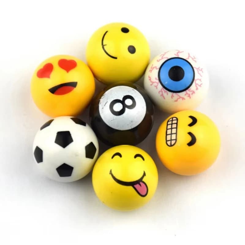 4Pcs Universal Bicycle Motorbike Car Tire Valve Cap Wheel Dust Covers Valve Stem Caps Modified Expression Sphericity Cap Covers