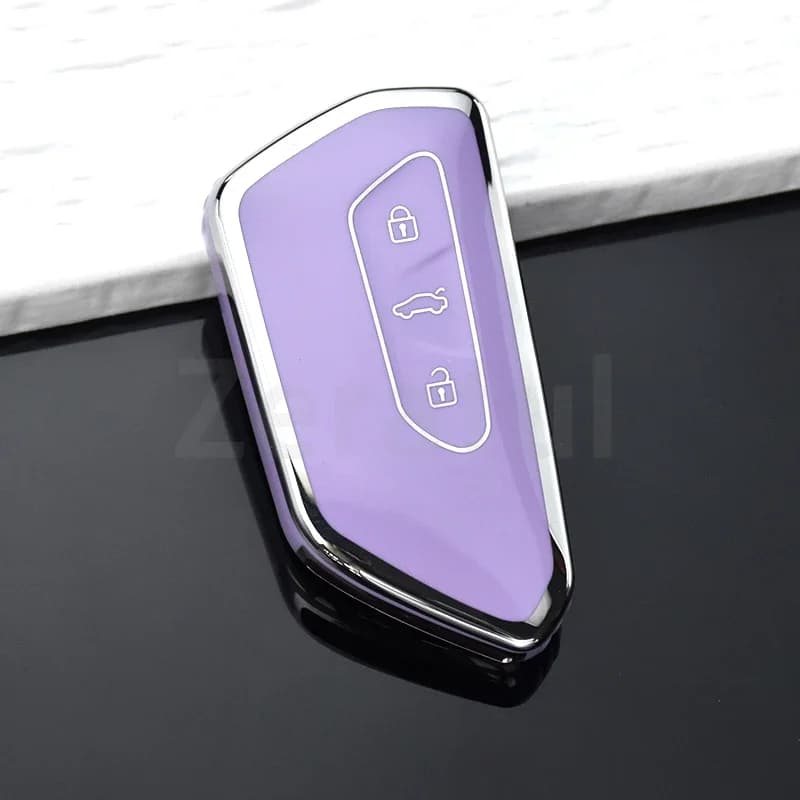 Shell Fob TPU Chiave Dell'automobile Della Copertura Della Cassa Per VW Volkswagen ID.3 ID.4 Golf 8 MK8 Cupra Skoda Octavia A8 SEAT Leon MK4 Formentor Tarraco