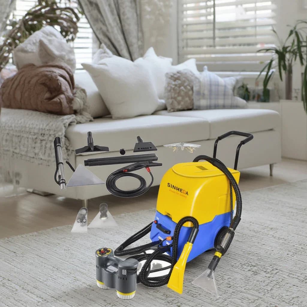 Aspirapolvere Professionale E400S per Tappeti, Attrezzatura Elettrica per Lavaggio a Secco di Auto e Divani, Aspirapolvere in Plastica PE per Auto