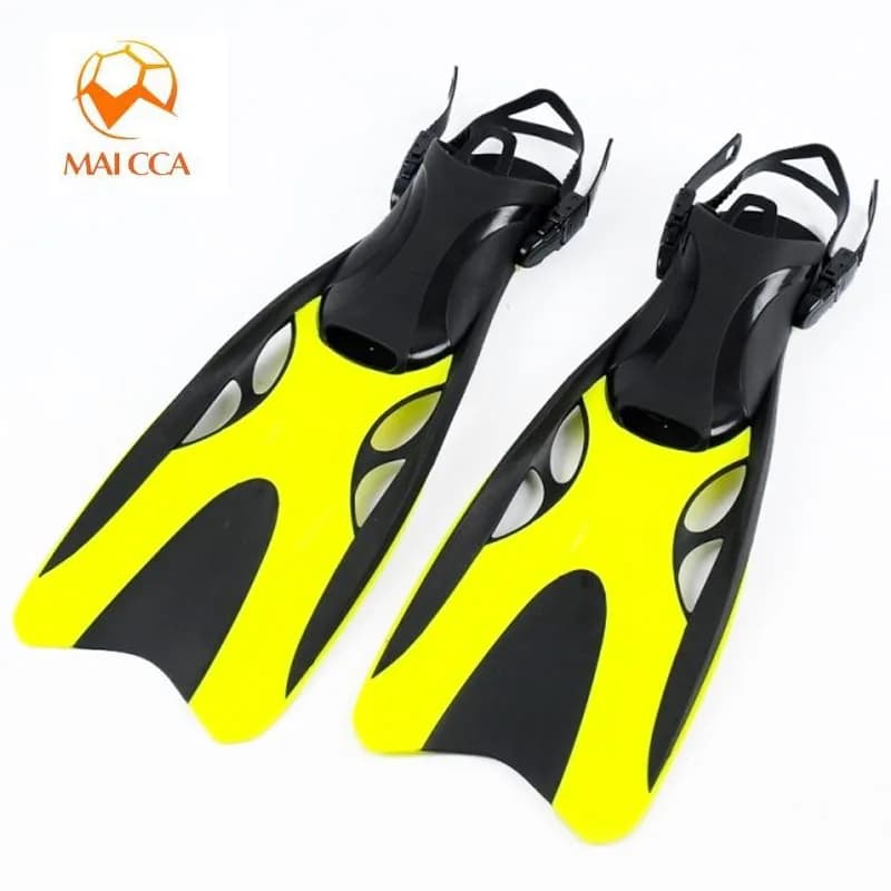 Professional diving pins Adjustable swim shoes for adults Single-pin diving pins for long silicone snorkeling foot