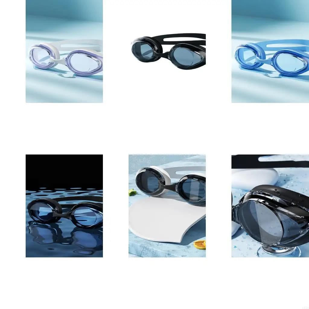 Professional bath ocgles for women men fog resistant to swim glasses wide view swimming glasses for 157d