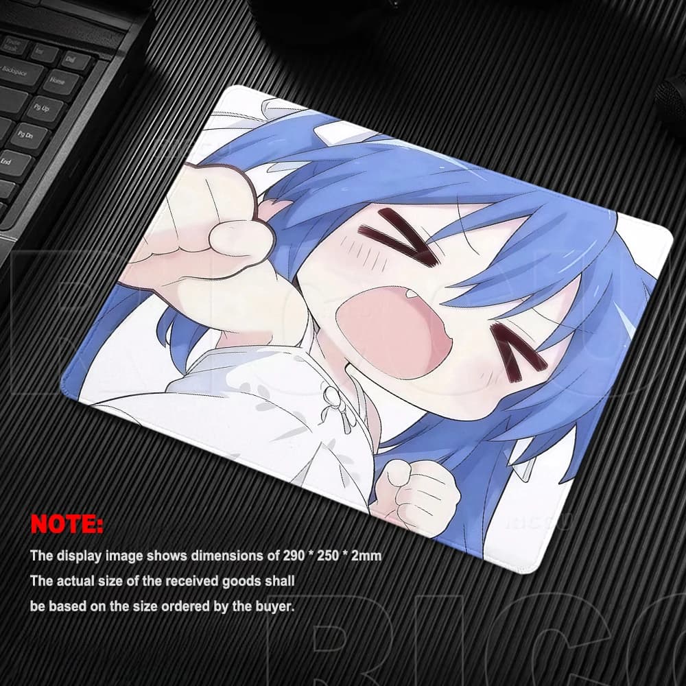 Small Size Anime Mouse Pad Premium Lockedge Laptop Deskmats Gaming Computer Professional Keyboard Deskrug Rubber Non-slip Carpet