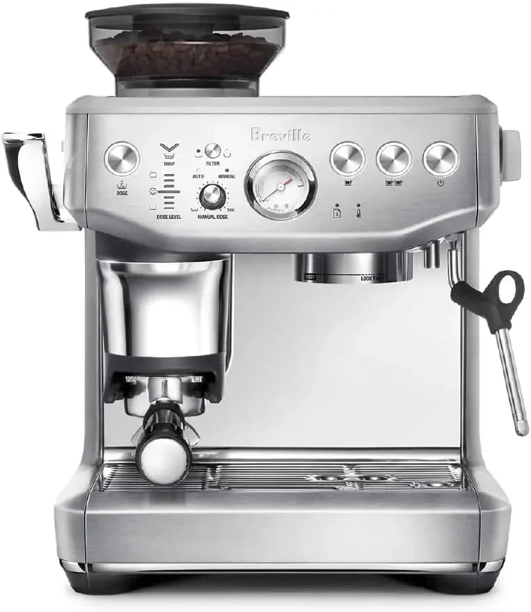 Breville Barista Express Impress Espresso Machine BES876BSS Stainless Steel Professional Coffee Maker