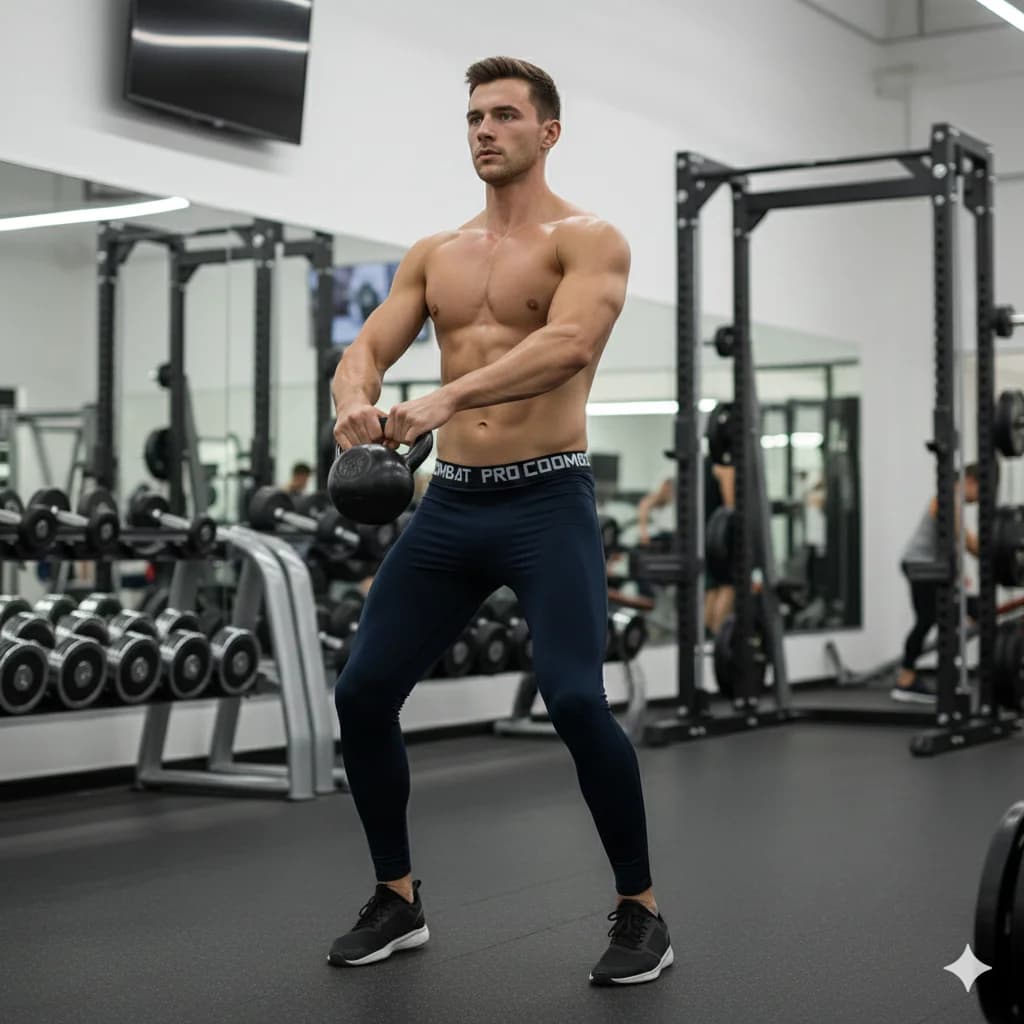 Leggings a compressione da uomo per corsa, allenamento in palestra, jogging, calcio, ciclismo, basket.